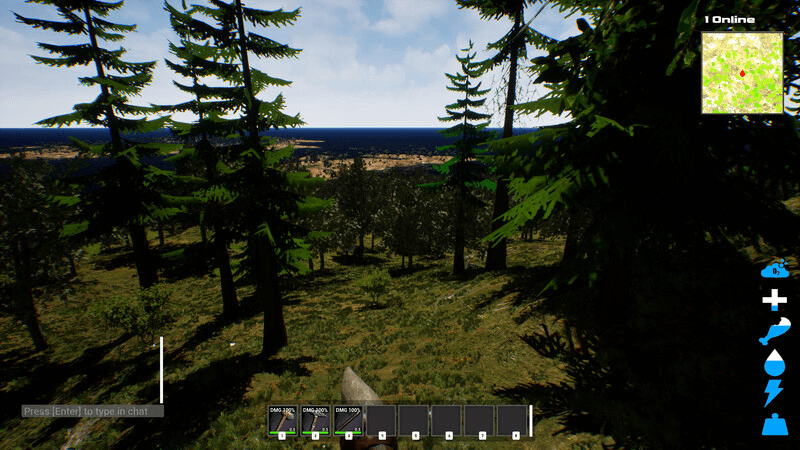 New Horizons forest environment